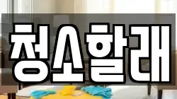 청소할래