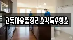 고독사유품정리소각특수청소