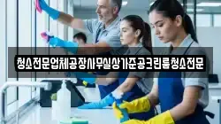 청소전문업체공장사무실상가준공크린룸청소전문