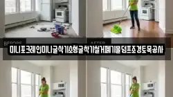 미니포크레인미니굴삭기소형굴착기철거폐기물덤프조경토목공사