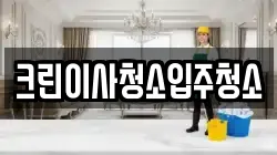 크린이사청소입주청소