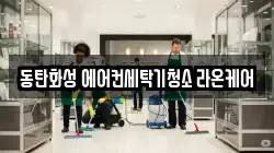 동탄화성 에어컨세탁기청소 라온케어