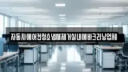 자동차에어컨청소냄새제거실내에바크리닝업체