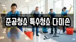 준공청소 특수청소 다미손