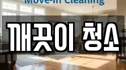 깨끗이 청소