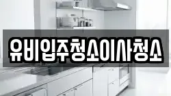 유비입주청소이사청소