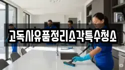 고독사유품정리소각특수청소