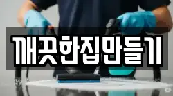 깨끗한집만들기