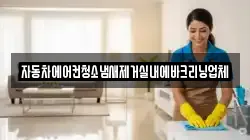 자동차에어컨청소냄새제거실내에바크리닝업체