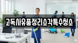 고독사유품정리소각특수청소