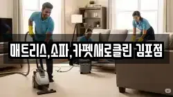매트리스,소파,카펫새로클린 김포점