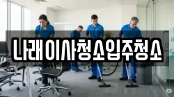 나래이사청소입주청소