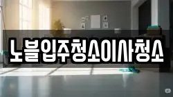 노블입주청소이사청소