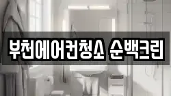 부천에어컨청소 순백크린