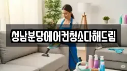 성남분당에어컨청소다해드림