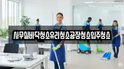 사무실바닥청소유리청소공장청소입주청소