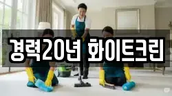 경력20년 화이트크린