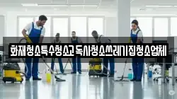 화재청소특수청소고독사청소쓰레기집청소업체