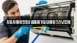 자동차에어컨청소냄새제거실내에바크리닝업체