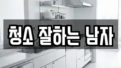 청소 잘하는 남자