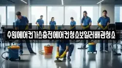 수원에어컨가스충전에어컨청소보일러배관청소