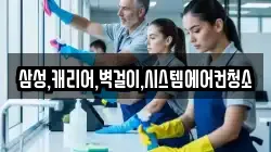 삼성,캐리어,벽걸이,시스템에어컨청소