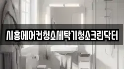 시흥에어컨청소세탁기청소크린닥터