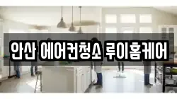 안산 에어컨청소 루이홈케어
