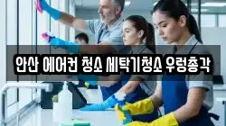 안산 에어컨 청소 세탁기청소 우렁총각