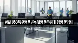 화재청소특수청소고독사청소쓰레기집청소업체