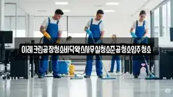 이레크린공장청소바닥왁스사무실청소준공청소입주청소