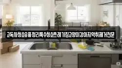 고독사청소유품정리특수청소쓰레기집고양이강아지악취제거전문