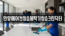 안양에어컨청소세탁기청소크린닥터