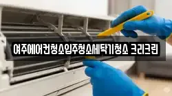 여주에어컨청소입주청소세탁기청소 크리크린