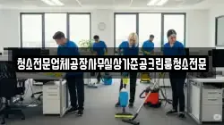 청소전문업체공장사무실상가준공크린룸청소전문