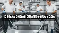 준공청소사무실청소바닥왁스건물상가원상복구청소