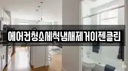 에어컨청소세척냄새제거이젠클린