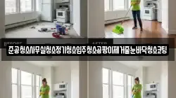 준공청소사무실청소정기청소입주청소곰팡이제거줄눈바닥청소코팅