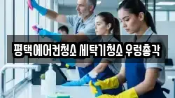 평택에어컨청소 세탁기청소 우렁총각