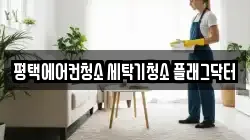 평택에어컨청소 세탁기청소 플래그닥터
