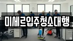 미세르입주청소대행
