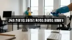 고독사.쓰레기집.유품정리.특수청소.화재청소.냄새제거