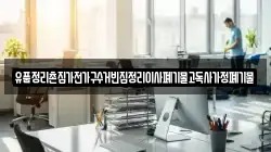 유품정리촌집가전가구수거빈집정리이사폐기물고독사가정폐기물
