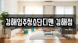 김해입주청소단디맨 김해점
