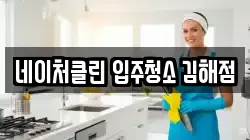 네이처클린 입주청소 김해점