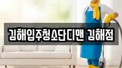 김해입주청소단디맨 김해점