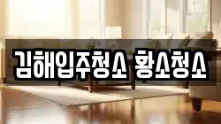 김해입주청소 황소청소