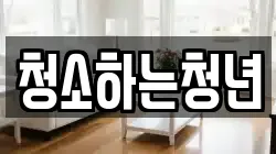청소하는청년