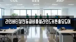 라인버티칼전동콤비롤블라인드커튼홀딩도어