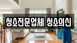 청소전문업체 청소의신